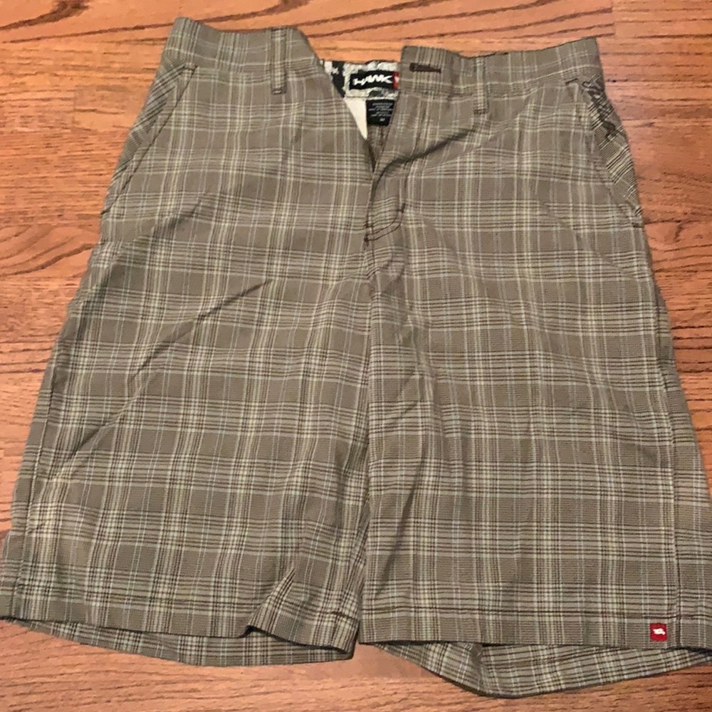 Tony Hawk plaid men’s shorts